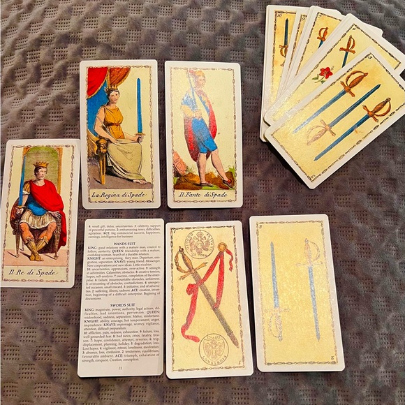 Ancient Tarots of Lombardy Tarot Cards - Picture 8 of 13